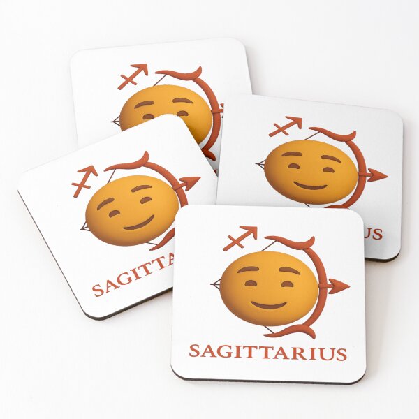Item preview, Funny and expressive Sagittarius emoji – adorable and funny 3D design designed and sold by ArteJorge48.