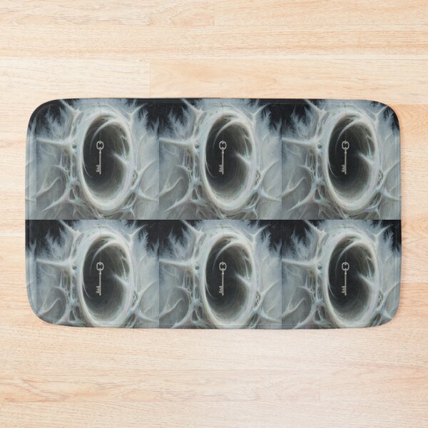 Item preview, Abstract Ghostly Swirly Vortex, Ice White, Grey, Key designed and sold by SilentSpirits.