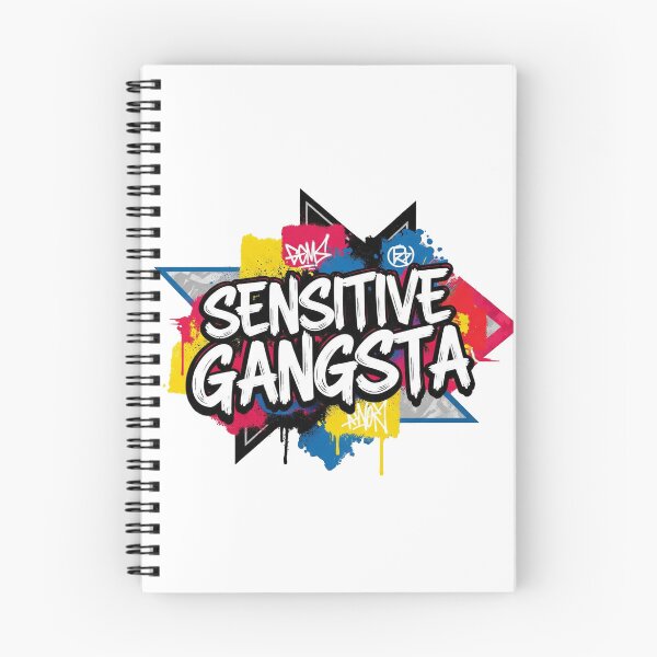 Item preview, Sensitive Gangsta – Street Art Vibes designed and sold by MinimalMyth.