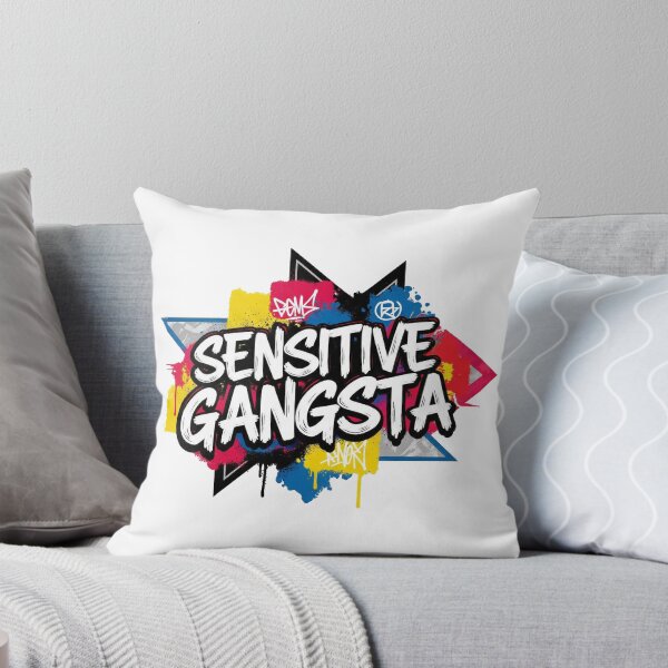 Item preview, Sensitive Gangsta – Street Art Vibes designed and sold by MinimalMyth.