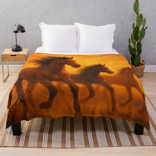 Item preview, Galloping into the Sunset - Wild Horses designed and sold by Arkaness.