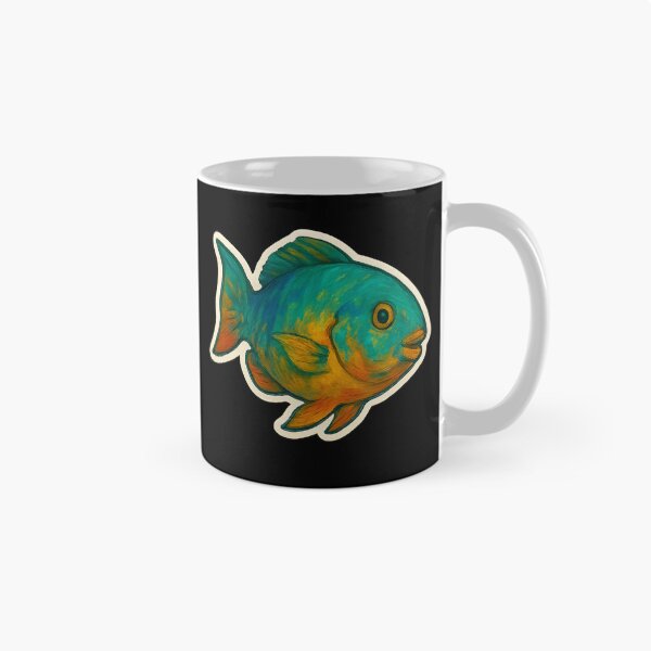 Item preview, Cute Funny Multicolor Parrotfish designed and sold by DamioPolArt.