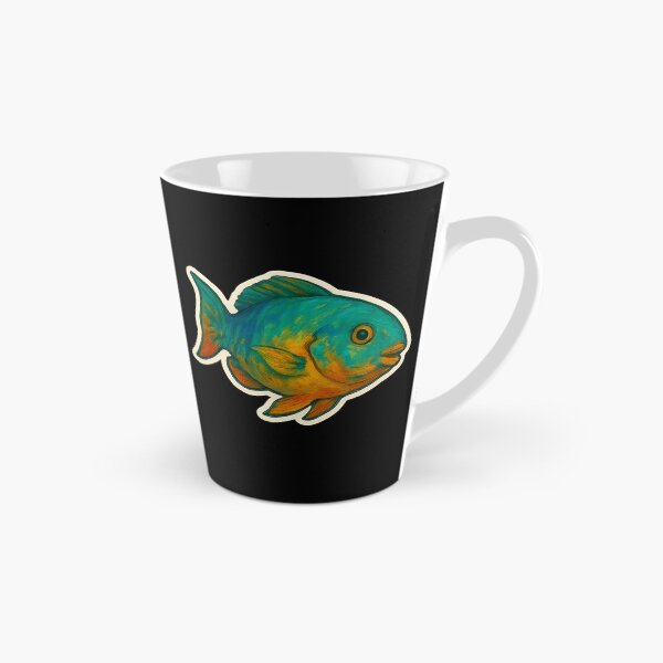Item preview, Cute Funny Multicolor Parrotfish designed and sold by DamioPolArt.