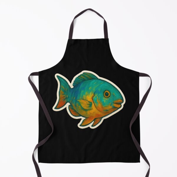Item preview, Cute Funny Multicolor Parrotfish designed and sold by DamioPolArt.