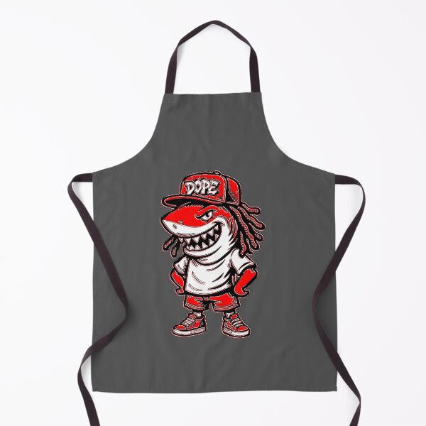 Item preview, Dope Shark Streetwear Cartoon Character designed and sold by 4rpixs.
