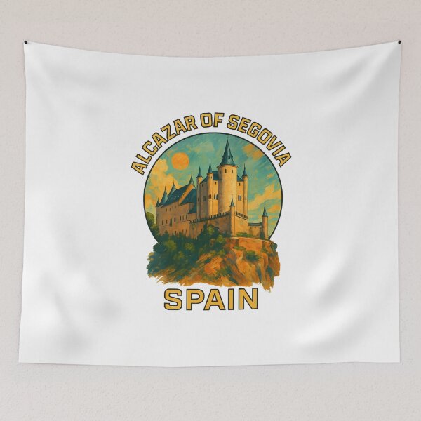 Item preview, Alcázar of Segovia - Medieval Castle in Spain designed and sold by inkNext.