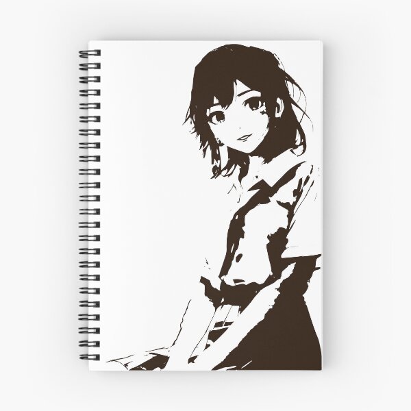 Item preview, Anime School Girl – Manga Stencil Aesthetic designed and sold by YuriiHL.
