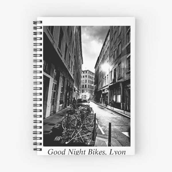 Item preview, Good Night, Bikes. Lyon France designed and sold by We-thePixels.
