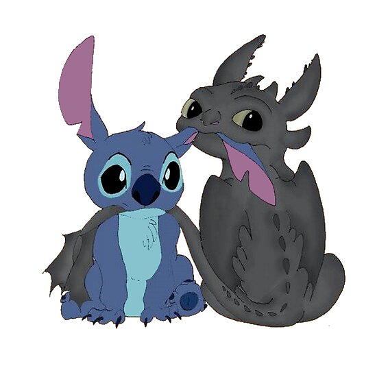 List 95+ Wallpaper Stitch And Toothless And Pikachu Completed