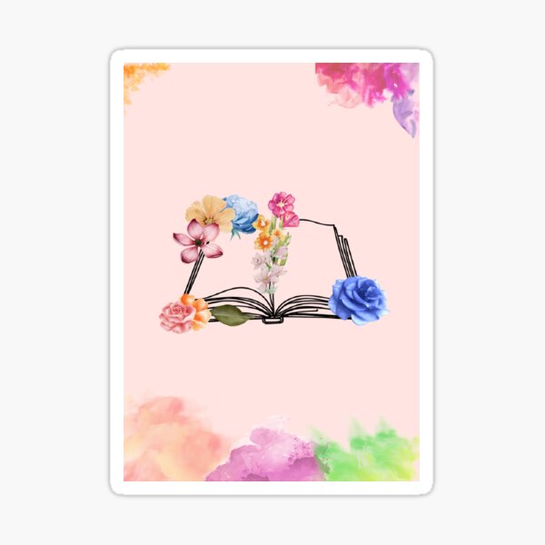 Item preview, fleurs et livre designed and sold by NoveletteFlair.