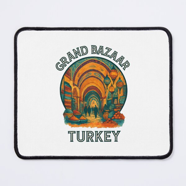 Item preview, Grand Bazaar Istanbul - Turkish Market Illustration designed and sold by inkNext.