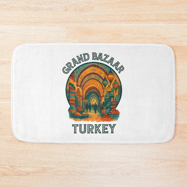 Item preview, Grand Bazaar Istanbul - Turkish Market Illustration designed and sold by inkNext.