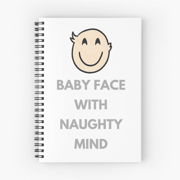 Item preview, Baby Face with Naughty Mind designed and sold by HELLO TIGER.