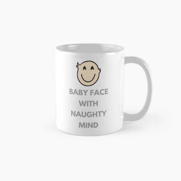 Item preview, Baby Face with Naughty Mind designed and sold by HELLO TIGER.