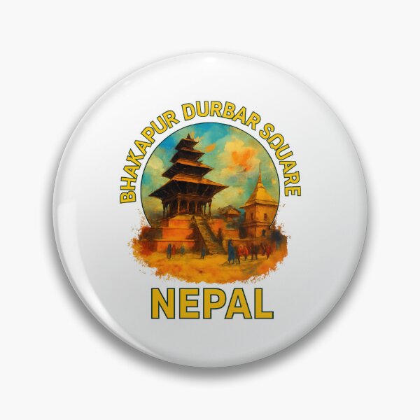 Item preview, Bhaktapur Durbar Square - Nepal Traditional Architecture Art designed and sold by inkNext.