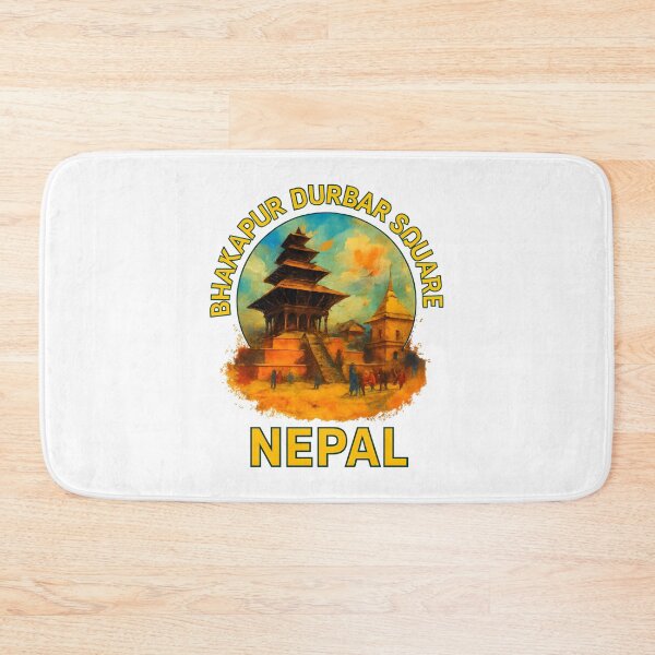 Item preview, Bhaktapur Durbar Square - Nepal Traditional Architecture Art designed and sold by inkNext.