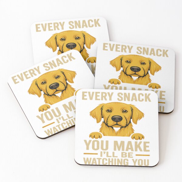 Item preview, Every Snack You Make – Funny Dog Watching You T-Shirt designed and sold by Khayallab .