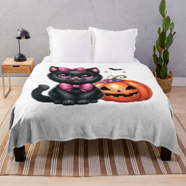 Item preview, Black Cat Coquette Halloween designed and sold by cawtoon.