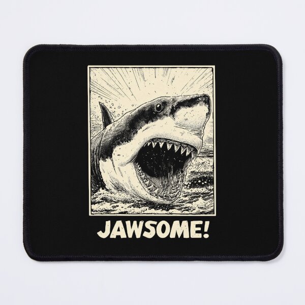 Item preview, Jawesome White Shark Design designed and sold by Blurbean.