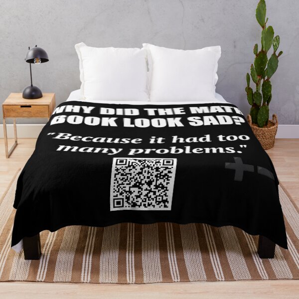 Item preview, Sad Math Book Joke – Too Many Problems designed and sold by BrushRushX.