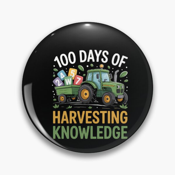 Item preview, 100th Day Of School Tractors Lovers Farming Cute designed and sold by DeadlockCrew.
