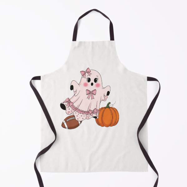Item preview, Boo-tiful Game Day – Cute Ghost Halloween Football designed and sold by cawtoon.