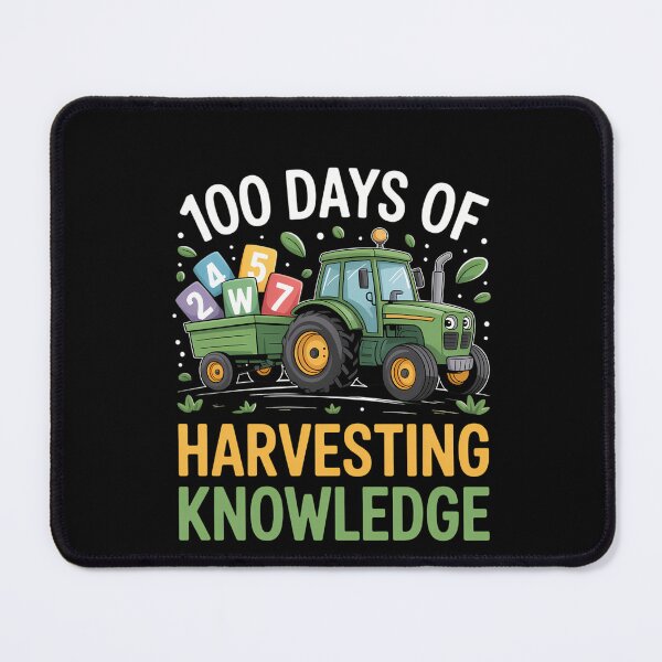 Item preview, 100th Day Of School Tractors Lovers Farming Cute designed and sold by DeadlockCrew.