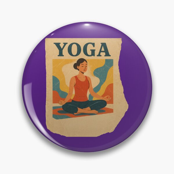Item preview, Yoga retreat, vintage designed and sold by Mauswohn.