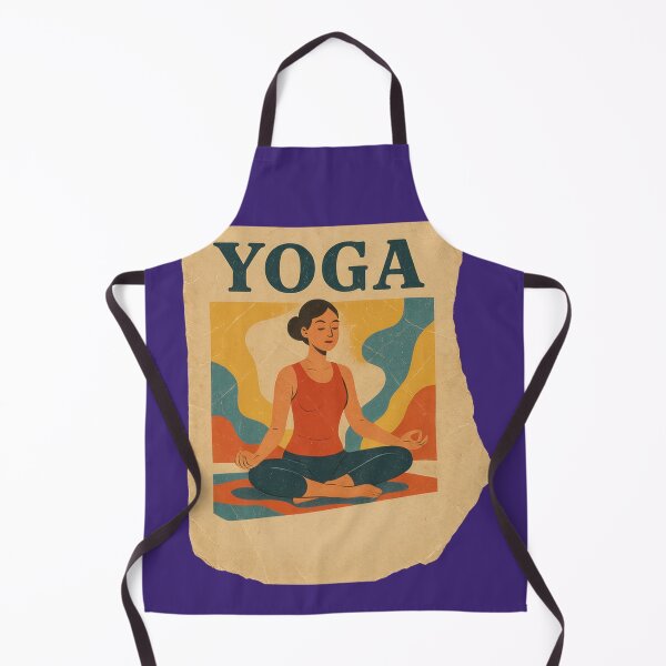 Item preview, Yoga retreat, vintage designed and sold by Mauswohn.
