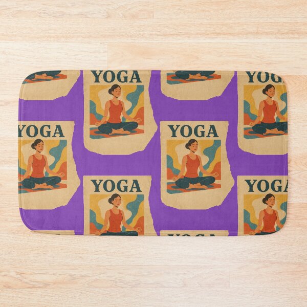 Item preview, Yoga retreat, vintage designed and sold by Mauswohn.