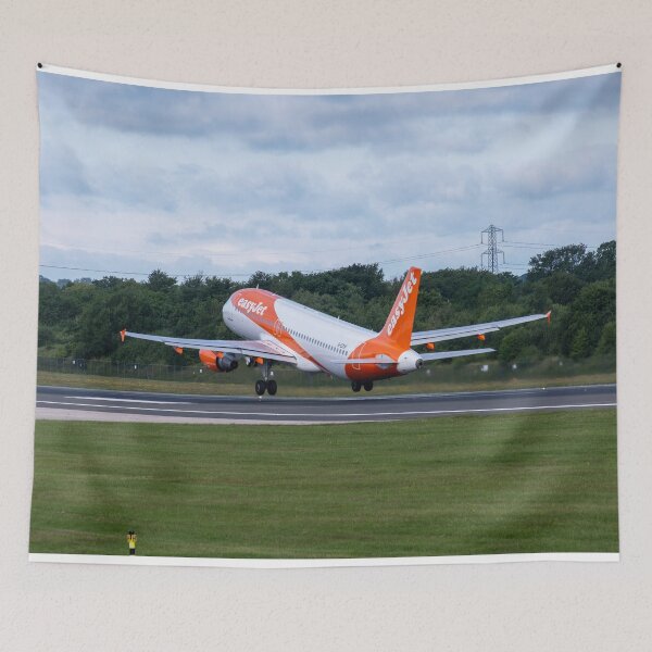 Item preview, MAN to ATH easyJet Airbus A320-214 G-EZUF designed and sold by Skyframe Aviation.