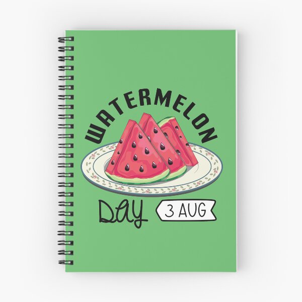 Item preview, 3 Aug Watermelon Day - Wacky Holidays  designed and sold by ChemicalXShop.