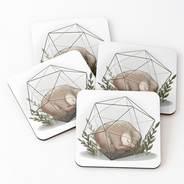 Item preview, D20 Owlbear designed and sold by Anna Ink.