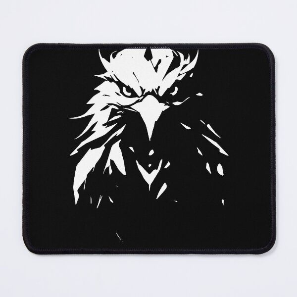 Item preview, Fierce White Eagle Stencil – Symbol of Power designed and sold by YuriiHL.