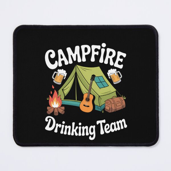 Item preview, Campfire Funny Drinking Beer Joke Camping designed and sold by DeadlockCrew.