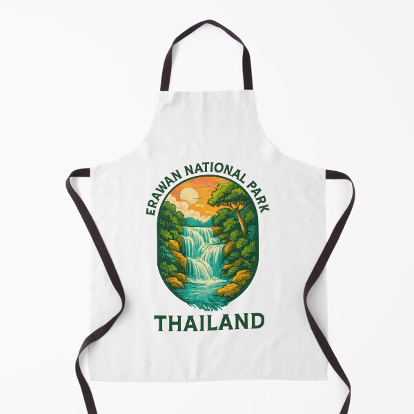 Item preview, Erawan National Park Waterfall – Thailand Nature Landscape designed and sold by inkNext.