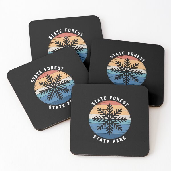 Item preview, State Forest State Park Colorado Snowflake Christmas designed and sold by DeadlockCrew.