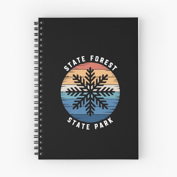 Item preview, State Forest State Park Colorado Snowflake Christmas designed and sold by DeadlockCrew.