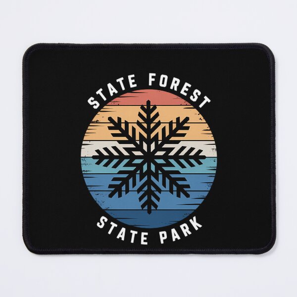 Item preview, State Forest State Park Colorado Snowflake Christmas designed and sold by DeadlockCrew.