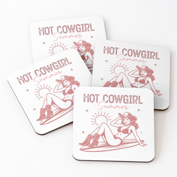 Item preview, Hot Cowgirl Summer Retro Western Vibes designed and sold by Jcat7.