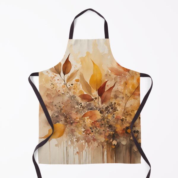Item preview, Elegant Florals Pattern Romantic Gold Brown Autumn Colors, Fall Vibes, Pattern Watercolor designed and sold by KolorellaS.