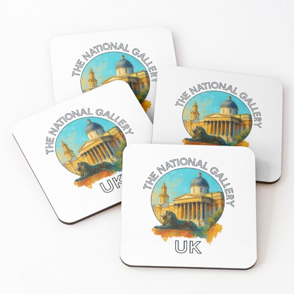 Item preview, The National Gallery London - British Art Landmark designed and sold by inkNext.