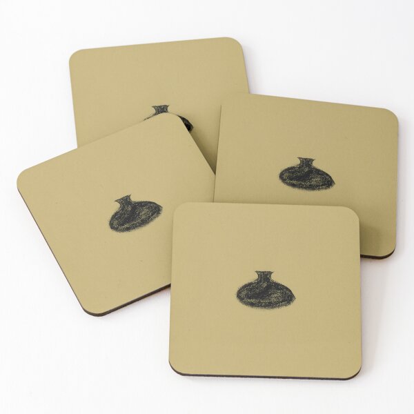 Item preview, Minimal vase on dusty green background designed and sold by WhalesWay.