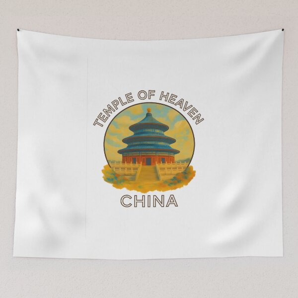 Item preview, Temple of Heaven – Beijing Landmark, Ancient Chinese Pavilion designed and sold by inkNext.