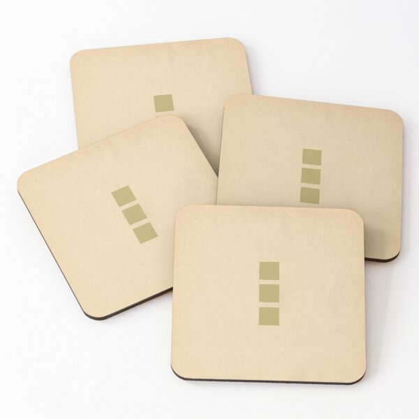 Item preview, Minimal green squares on vintage paper designed and sold by WhalesWay.