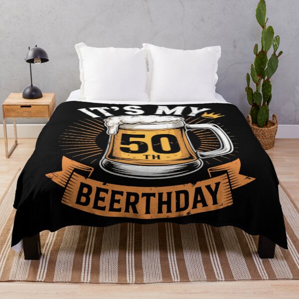 Item preview, 50th Beerth Day Birthday Beer Day Funny Bday designed and sold by savrmiller.