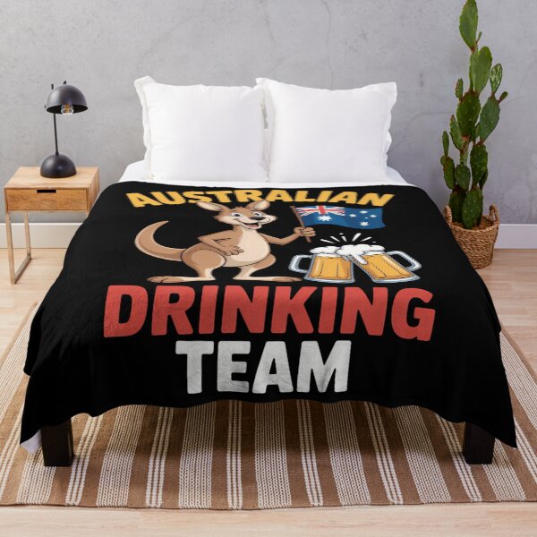 Item preview, Australian Drinking Beer Funny Beer Day designed and sold by savrmiller.