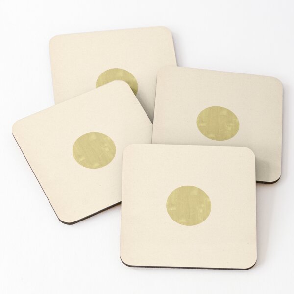 Item preview, Minimal green circle on vintage paper designed and sold by WhalesWay.