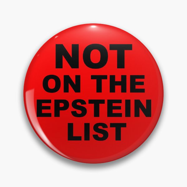 Item preview, Not On The Epstein List Design designed and sold by CoupleCrafters.