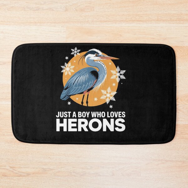 Item preview, Just a Boy who loves Herons Heron designed and sold by savrmiller.